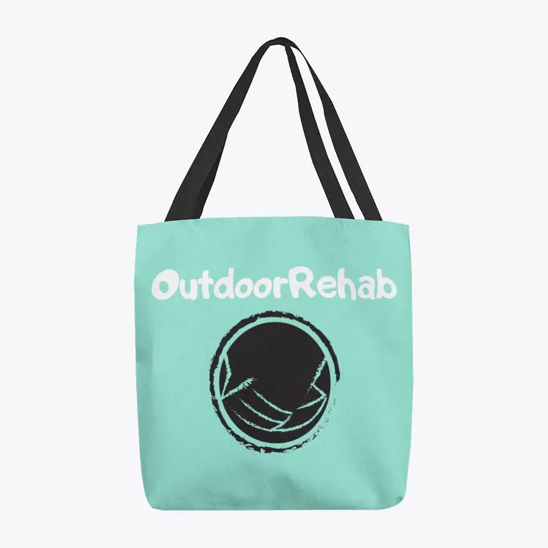 Outdoorrehab tote bag